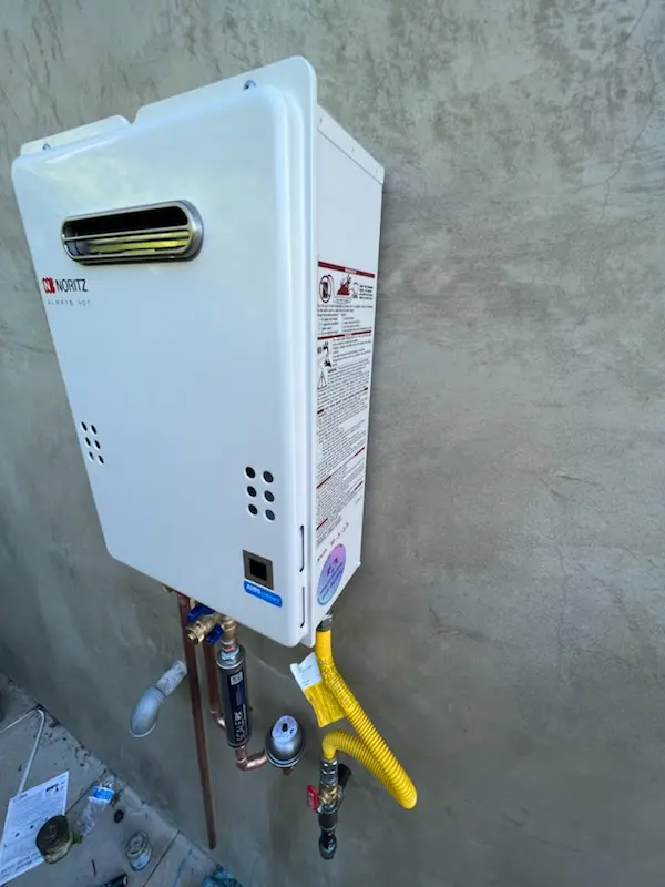 Tankless water heater installation for Deer Creek homes